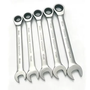 Customizable OEM 6 32MM 72Tooth Ratchet Combination Wrench With Mirror Matte Universal Repair Tools Double Ended Open Box Wrench