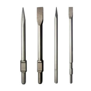 Customizable Straight Tip Bull Point Electric Hammer Drill Chisel Set Hex Chisel for Stone Concrete