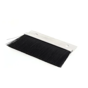 Customized Door Brush PP Hair Nylon Sweep Seal Easy Mounting for Replacement Sliding Door Strip Brush