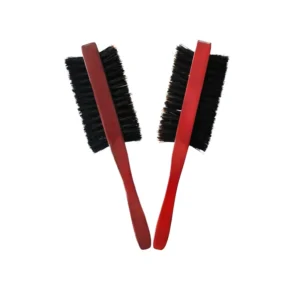 Customized Double Sided Wooden Hairbrush Dual Sides with Pure Boar Bristle and Mixed Bristles Wave Brush