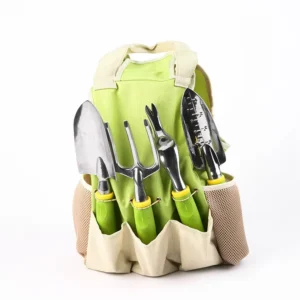 Customized Gardening Trowel Weed Fork Garden Hand Tool Set with Bag