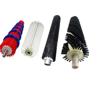 Customized Industrial Nylon Wire Cylinder Spiral Brush Roller for Industry Cleaning