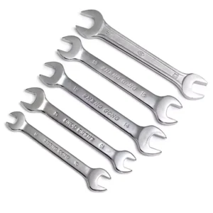 Customized Logo Quality Mirror Polishing Alloy Combination Repair Dual Purpose Double Open End Spanner