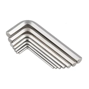 Customized M1.5 2.0mm 2.5mm Stainless Steel Allen Key Wrench L Shape Hex Wrench Allen Key Hex Key