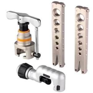 Cut Copper Pipe Kit Expander for Stainlesssteel Brake Line Flaring Cutting Tools Squeeze Cone Type Flaring Tool
