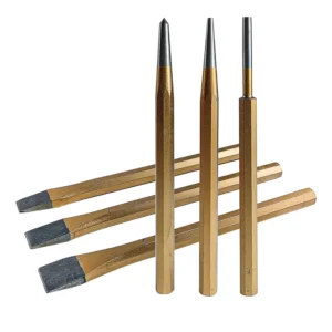DB 613088 7pcs 9pcs 12pcs Marine Cold Chisel V Shaped Straight Punch Sets Combination Forged Tempered Alloy Steel