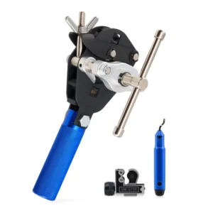 DEM 45 Flaring Tool Kit Single Flaring Tool 1 8″ 3 4″ Tubing Professional Lightweight Manual Pipe Flare Tool Steel Handle