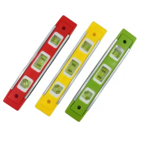 DEWEN China Factory Magnetic Torpedo Level Shockproof With 3 Bubble 45 90 180 Degree High Precision Aluminum Spirit Level