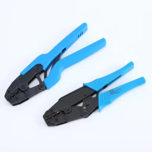 DINGYUAN Ratcheting Crimping Plier Wire Crimping Tool Wire Terminal Crimper for Heat Shrink Connector and Terminals
