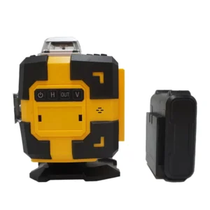 DIY 360 Electronic Leveling Green Rotary Laser Level Machine 4D 16 Lines Lithium Battery Precision Construction