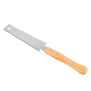 DIY 6 Inch Double Edge SK5 Steel Blade Hand Saw with 14 17 TPI Flush Cut Beech Handle Flexible Woodworking Tool Grade Product