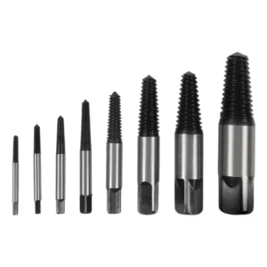 DIY Bolt Screw Remover Set 5PCS 6PCS 8PCS High Carbon Steel T Handle Sand Blasted Finish Metric Speed Screw Removal