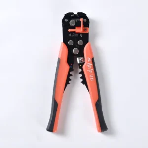 DIY Electrician Tool 8 in 1 Multifunctional Metric Network Cable Automatic Terminal Crimper Crimping Serrated Stripping Plier