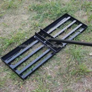 DIY Home Lawn Tool Durable Powder Coated Customized OEM Lawn Leveling Rake Lawn Rake Level on Promotion Garden Accessory