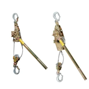 DIY Industrial Grade Hand Steel Wire Rope Puller 1-3Ton Ratchet Cable Tensioner with Plastic Handle OEM Support