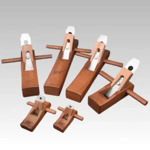 DIY Industrial Woodworking Hand Planes Set Wood & Carbon Steel Edge Corner Flattening Tool