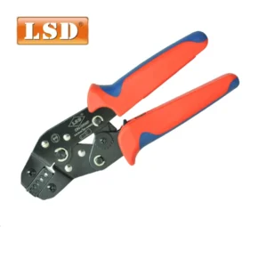 DN 05WF Copper and Carbon Steel 0.5 6mm2 20 10AWG Wire end Ferrules Crimper Hand Crimping Plier with Soft Grip Handle