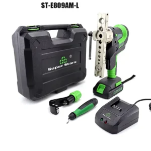 DSZH ST E809AM L Cordless Electric Flaring Tool Kit Copper Tube Flaring Tool for HVAC Air Conditioning Refrigeration Pipe
