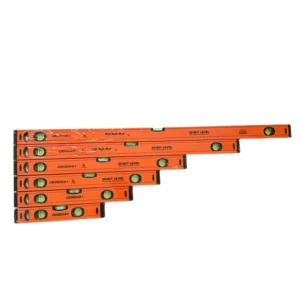 DW-20C High Precision Heavy Duty Aluminium Spirit Level 300-1500mm Industrial Grade +/-10mm Accuracy Construction