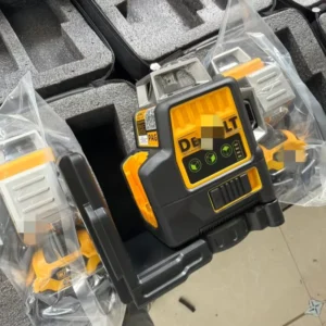 DW DW089LG Industrial 12 Lines Laser Level Meter Horizontal Green Light Outdoor 3 Sides*360 Degree Vertical 12V Lithium Battery