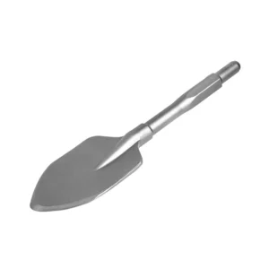 DZ 18 Inch Steel Handle Hex Shank Heavy Duty Jack Hammer Drill Bit Pointed Clay Spade Shovel Chisel for Masonry Digging Soil