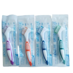 Denture Brush Cleaning Brush Double Sided Toothbrushes with Multi Layered Bristles
