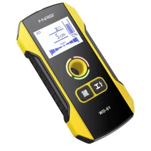 Detectable Material Wood AC Wire Metal Studs Joist Pipe 6 in 1 Wall Detector Scanner Finder with LED Indicator and Mark Hole