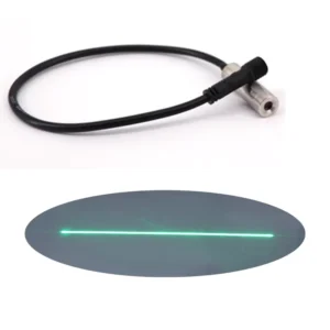 Diameter12x40mm Green Line Laser IP67 with Waterproof Function 520NM Green Dot Line Optional 304 Stainless Steel Laser