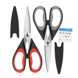 Dishwasher Safe Poultry Shears Herb Cutter Food Utility Stainless Steel Kitchen Scissors All Purpose Heavy Duty Kitchen Shears