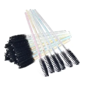 Disposable Eyelash Applicator Wands Brush Set Mascara Eyebrow Spoolers Comb Wands Spoolies Brushes Makeup Accessories