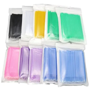Disposable Micro Applicators Dental Micro Brushes sya2 Plastic Eyelash Microbrushes Microswabs Tool