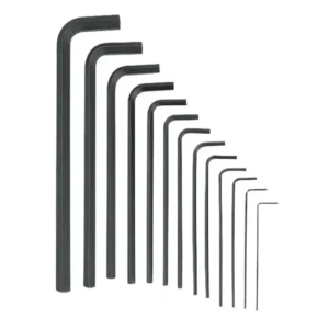 Diy Grade Metric Carbon Steel Star Shaped Hex Key Wrench Set Flat Head 3mm 4mm 5mm Magnetic OEM Customizable
