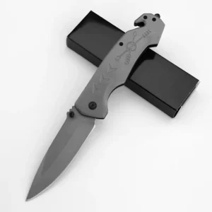 Diy Stainless Steel Blade Folding Knife Steel Handle for Outdoor Sports Adventure Customizable OEM Pocket Fruit EDC Knife