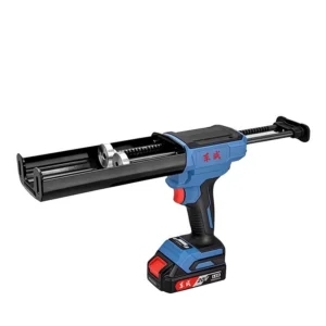 Dongcheng 12V 2.0Ah Dual Component Cordless Caulking Gun Efficient 8000N Power Tool Two Batteries One Charger DCPJ02 12E Model