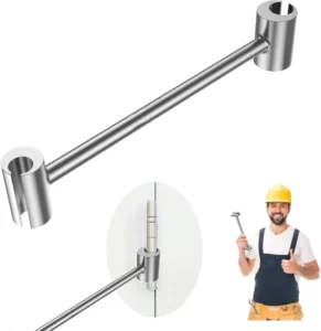 Door Hinge Gap Adjusting Wrench Tool Rolled Steel Door Hinge Adjustment Tool