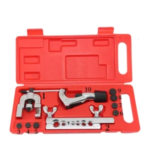 Double Flaring Tool Kit 7 Dies with Tubing Bender Pipe Cutter for Automotive Brake Line Copper Brass Aluminum XC9081