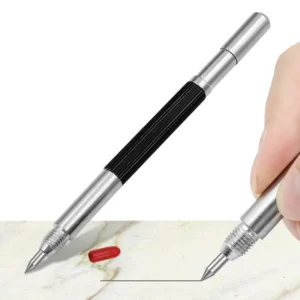 Double Head Carbide Scribe Marking Tools Engraving Pen Glass Metal Engraving Pen
