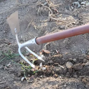 Double Head Farm Hoe Blade Dual Function Weeding Ditching Plow Tip for Agricultural Land Opening and Vegetable Growing