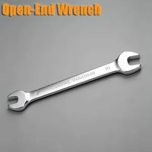 Double Open end Wrench Metric 5.5 10MM Chrome plated Steel Polished Hand Tools Bicycle Household Auto Repair Spanners
