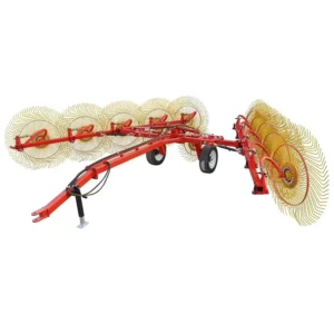Double Sided Hydraulic Rakes for Agricultural Machinery Lawn Leveling Feed Recovery High Core Components Include PTO