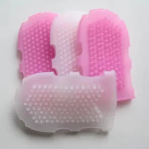 Double Sided Silicone Bath Brush Comfortable Body Cleaning and Massage SPA Scrub for Shower Cleaning Brushes