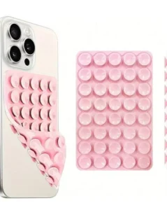 Double Sided Silicone Suction Cup for Cell Phone Square Single sided Silicone Phone Suction Cup Multifunctional Phone Holder