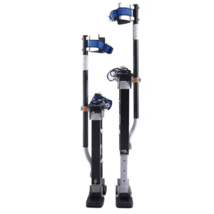 Drywall Stilts Grade Adjustable Aluminum Tool Stilt for Painting or Cleaning Black Hardware