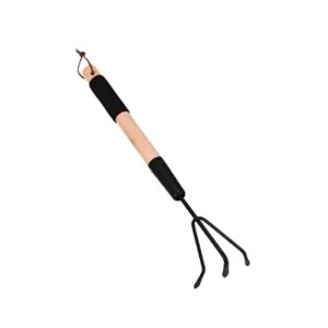 Dual Purpose Five Tooth Hoe and Flower Rake Garden Agricultural Work Tools