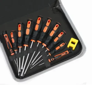 Dual-Purpose Phillips Slotted Screwdriver Set Plastic Handle DIY Grade Factory OEM for Household Maintenance