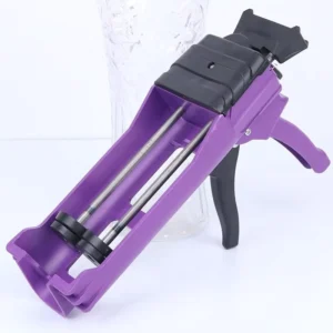 Dual Sealant Dispensing Tool Adhesive and Sealant Metal Frame Caulking Gun Heavy Duty Manual Dispenser Tool