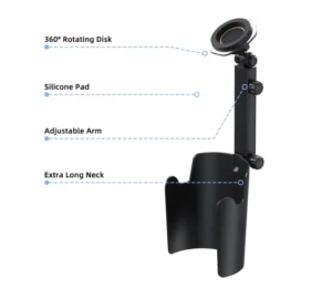 Dual Use Car Phone Mount Magnetic Suction Cup Holder Rotatable Navigation Support for Byd Vehicle Interior Gadgets