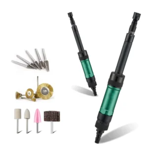 Durable 1.5 HP Handheld Pneumatic Screwdriver with 3mm 6mm Collet High Efficiency Air Tool for Workshop and Factory Use
