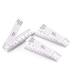 Durable Eco friendly Precision 60inch Disposable Paper Ruler Wound Measuring Ruler Baby Measuring Tape