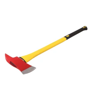Durable Nickel chrome Alloy Steel Fire Axe with Plastic Handle